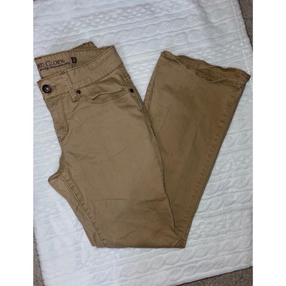 Women’s Faded Glory Khaki Colored Jeans 🤎 - Picture 7 of 11